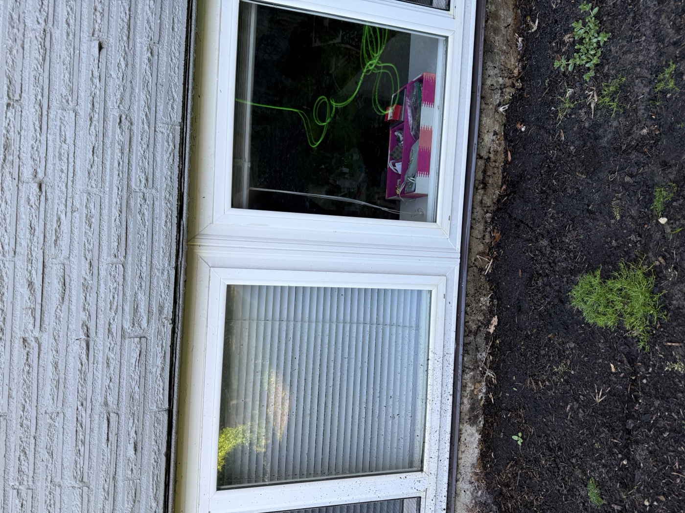 Clean windows at ground level after Cascade Window Co. service